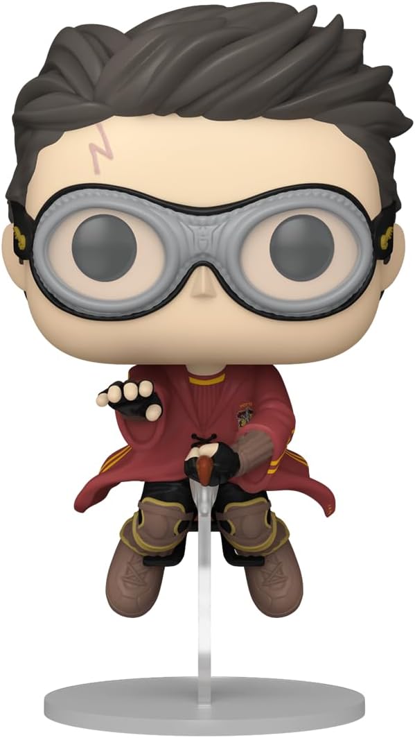 Funko Pop! Movies: Harry Potter Prisoner of Azkaban - Harry Potter with Broom (Quidditch)