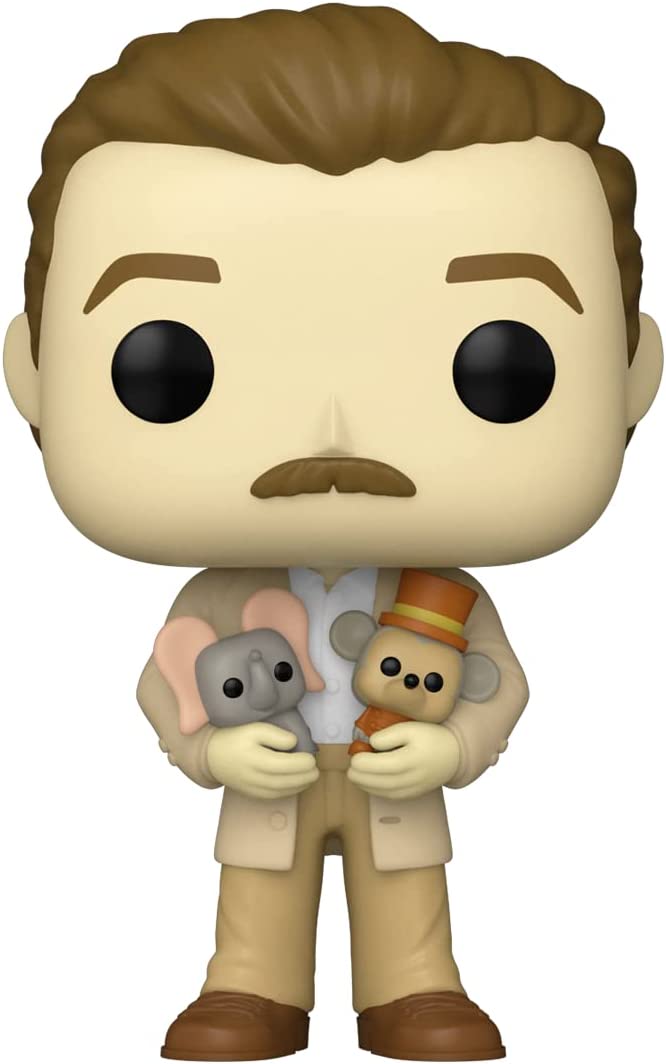 Funko Pop! Icons: Disney 100 - Walt Disney with Dumbo and Timothy, Walt Disney