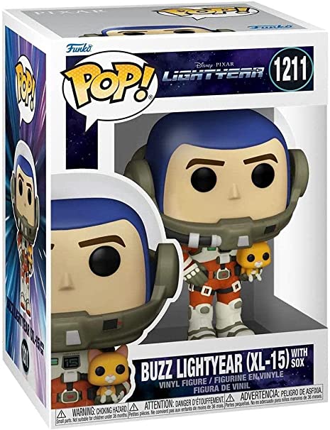 Funko Disney Pixar Lightyear Pop!:- Buzz with Sox