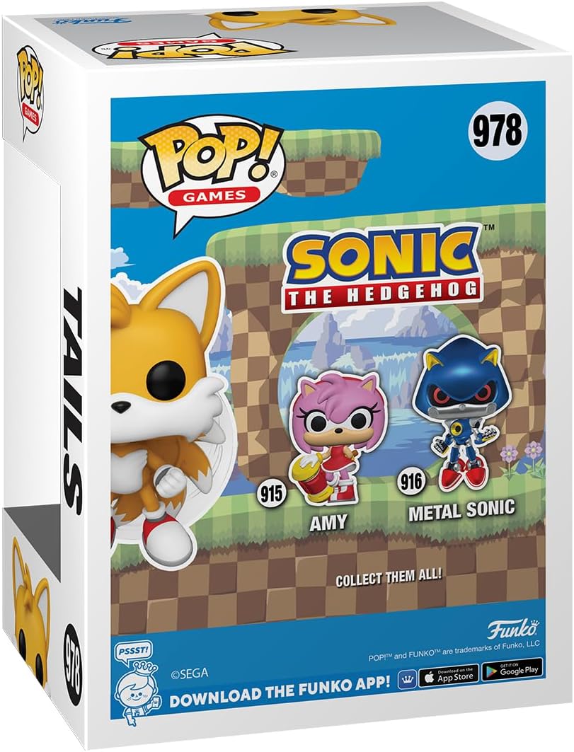 Funko Pop! Games: Flying Tails (Sonic The Hedgehog) Specialty Series (Styles May Vary)