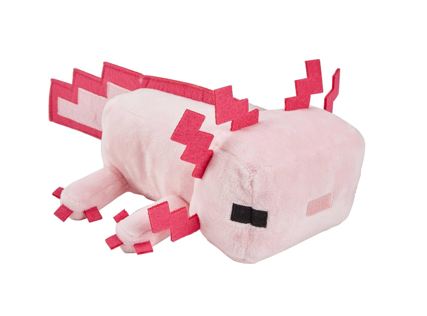 Mattel Minecraft Basic Plush Toy, Axolotl Soft Doll, 8-inch