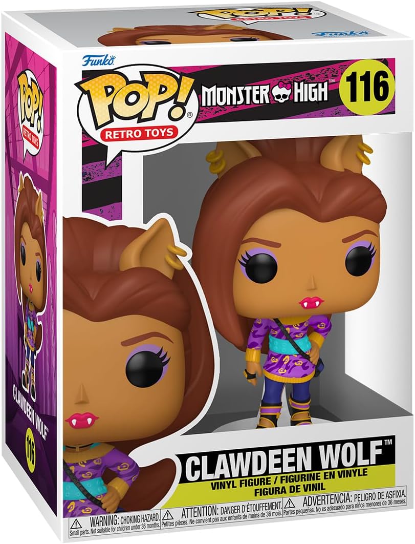 Funko Pop! Retro Toys: Monster High - Clawdeen Wolf