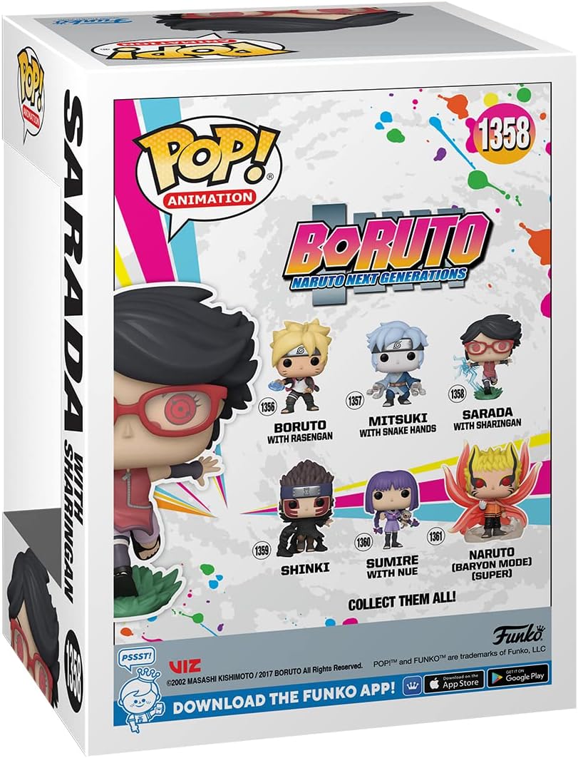 Funko Pop! Animation: Boruto: Naruto Next Generations - Sarada with Sharingan