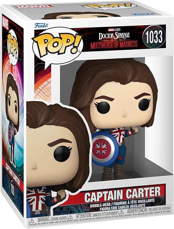 Funko Pop! Marvel: Doctor Strange Multiverse of Madness - Captain Carter