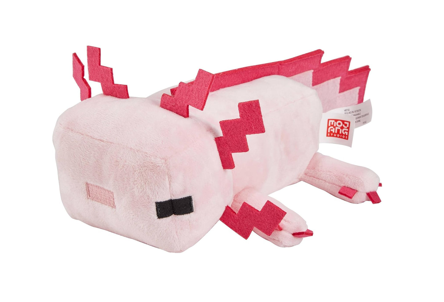 Mattel Minecraft Basic Plush Toy, Axolotl Soft Doll, 8-inch