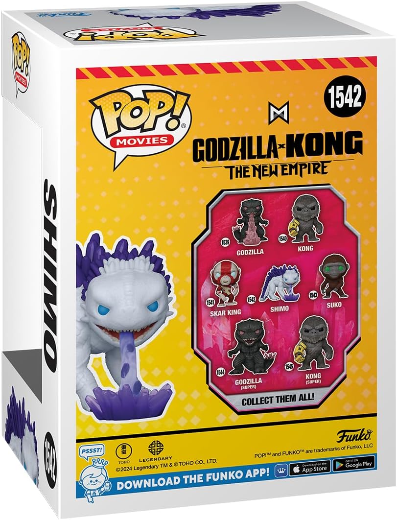 Funko Pop! Movies: Godzilla x Kong: The New Empire - Shimo with Ice-Ray