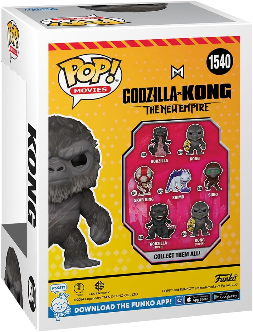 Funko Pop! Movies: Godzilla x Kong: The New Empire - Kong with Mechanical Arm