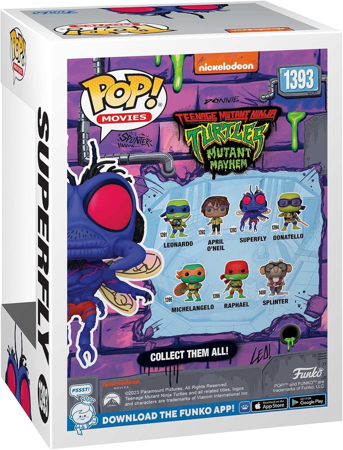 Funko Pop! Movies: Teenage Mutant Ninja Turtles: Mutant Mayhem - Superfly