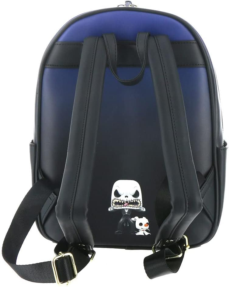Loungefly Disney NBC Jack Skellington House Mini Backpack