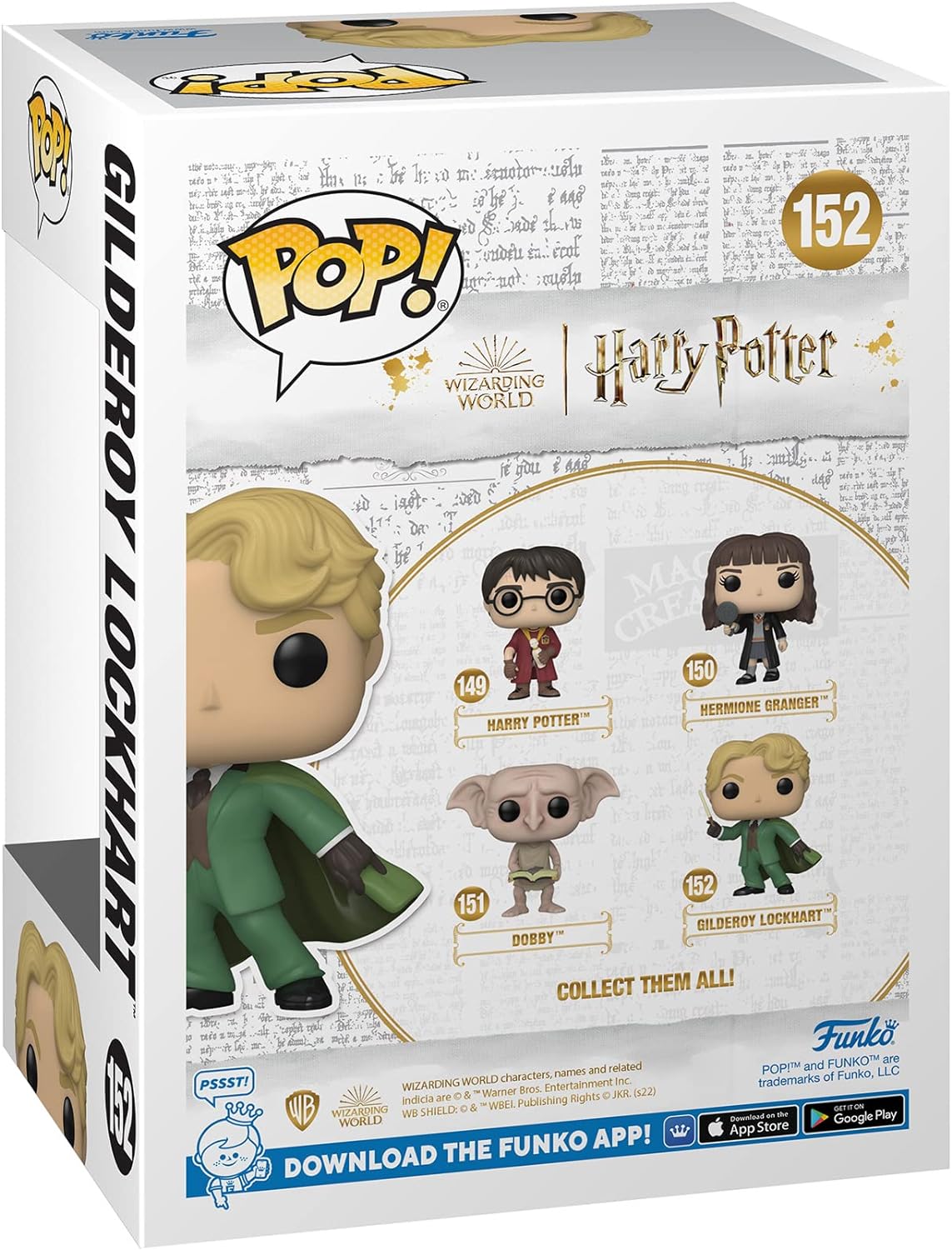 Funko Pop! Movies: Harry Potter: Chamber of Secrets 20th Anniversary - Gilderoy Lockhart