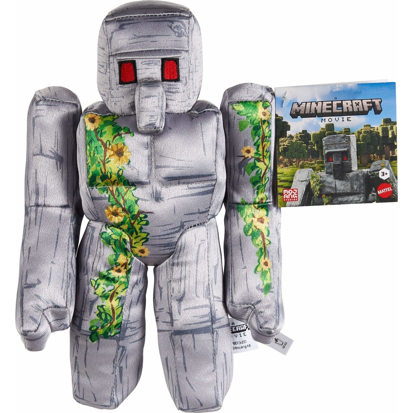 Minecraft Iron Golem 8 Inch Stuffed Plush Toy by A Minecraft Movie