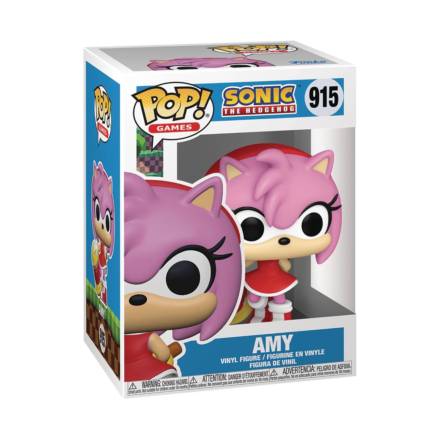 Funko POP! Games: Sonic Amy Rose Sonic The Hedgehog