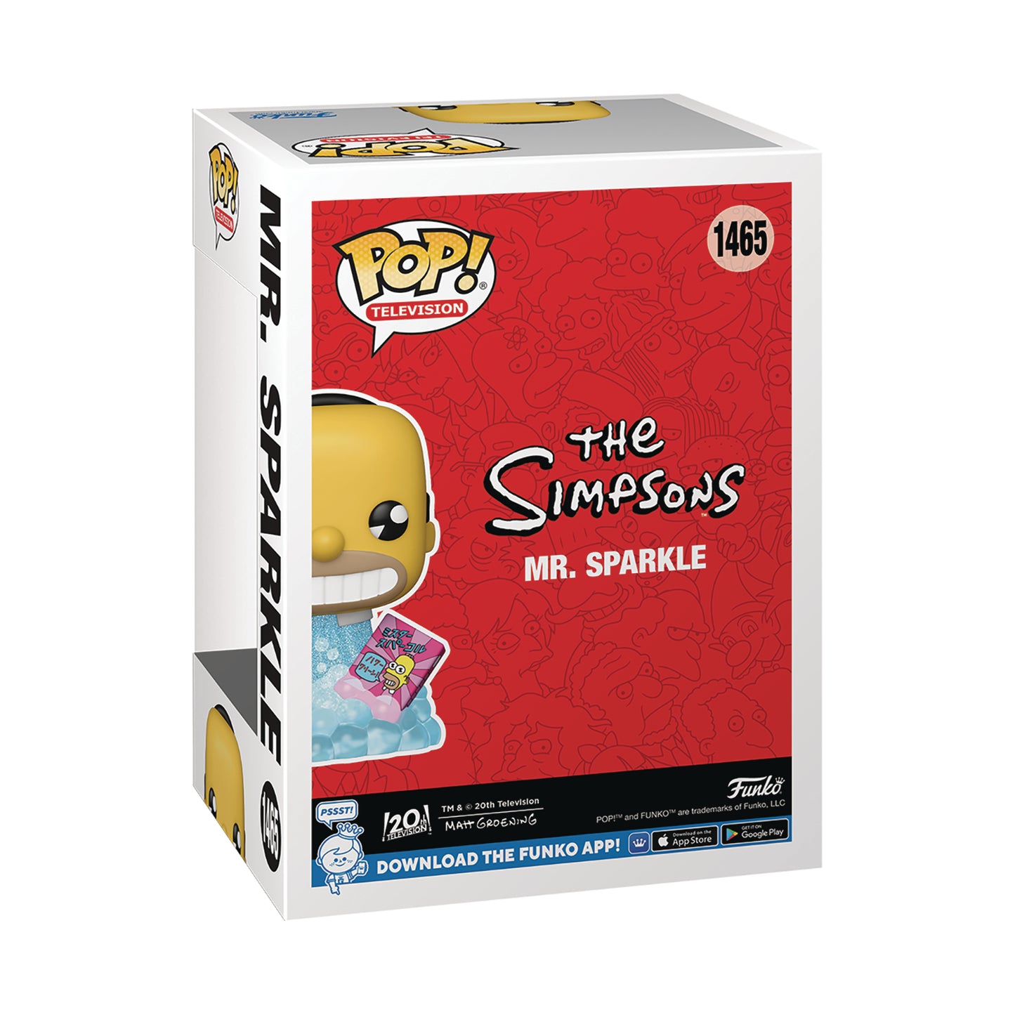 Funko Pop! TV: The Simpsons – Mr. Sparkle (Diamond Glitter) Previews Exclusive Vinyl Figure