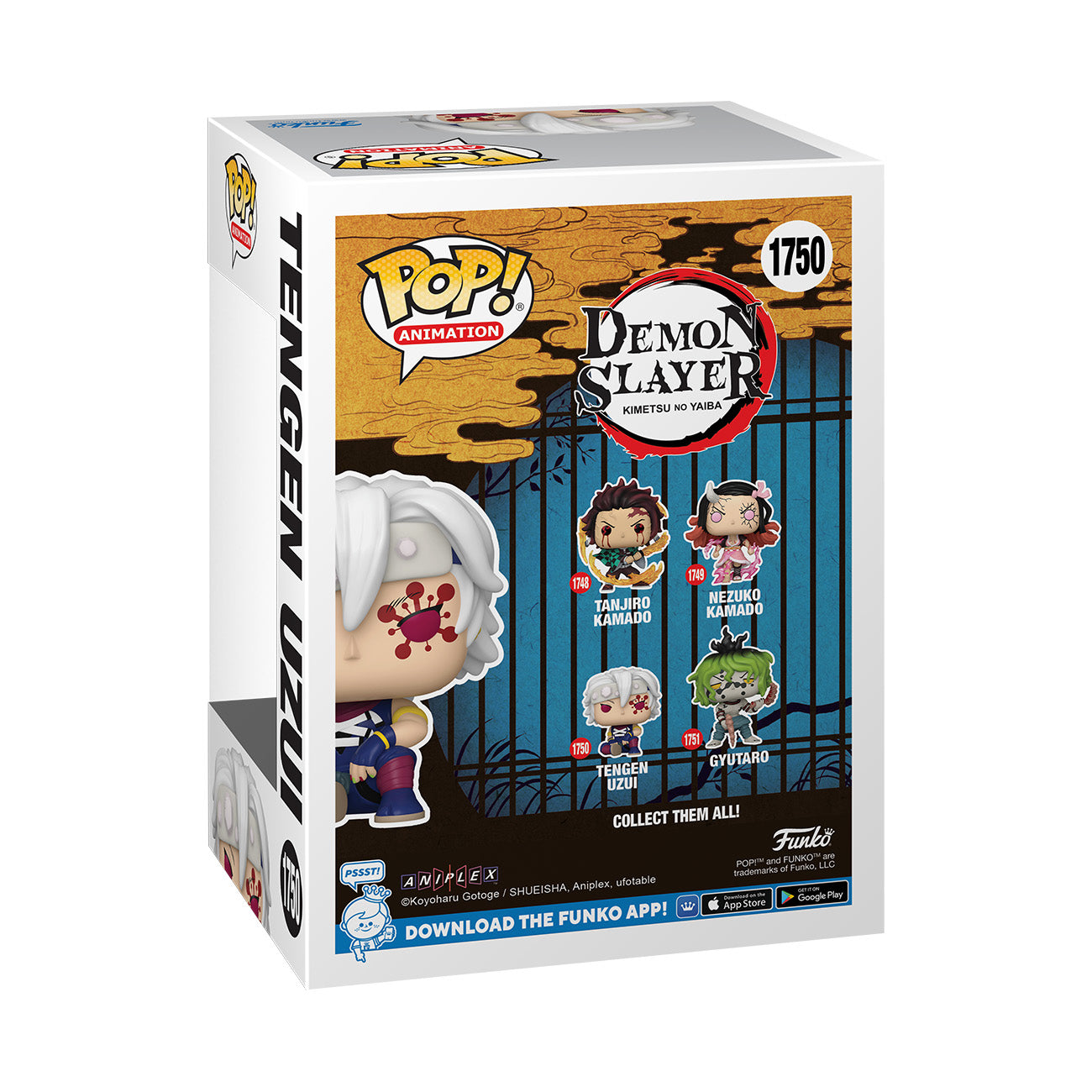 Funko POP Animation: Demon Slayer - Tengen Uzui (Flash Back)