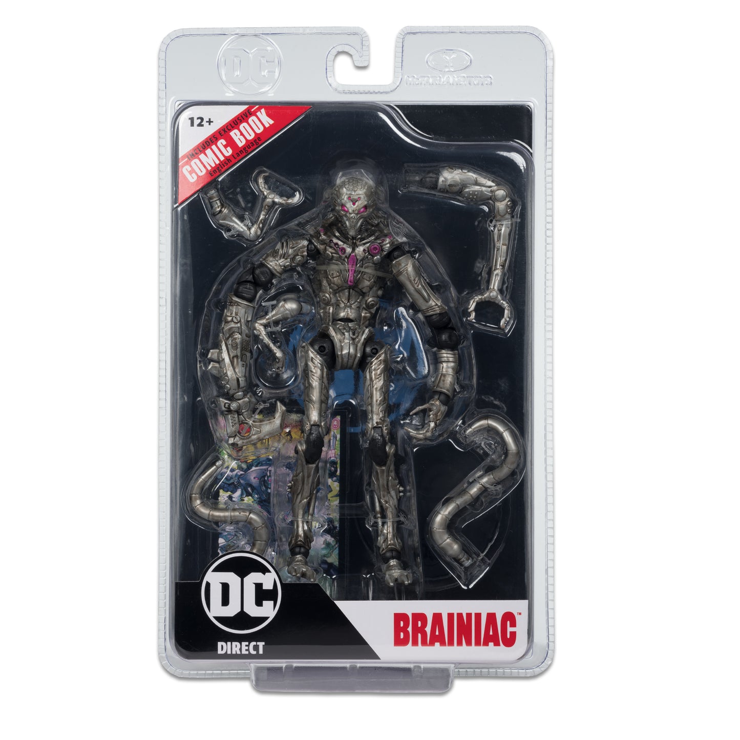 McFarlane Toys - DC Direct Page Punchers Brainiac 7in Action Figure with Superman Comic