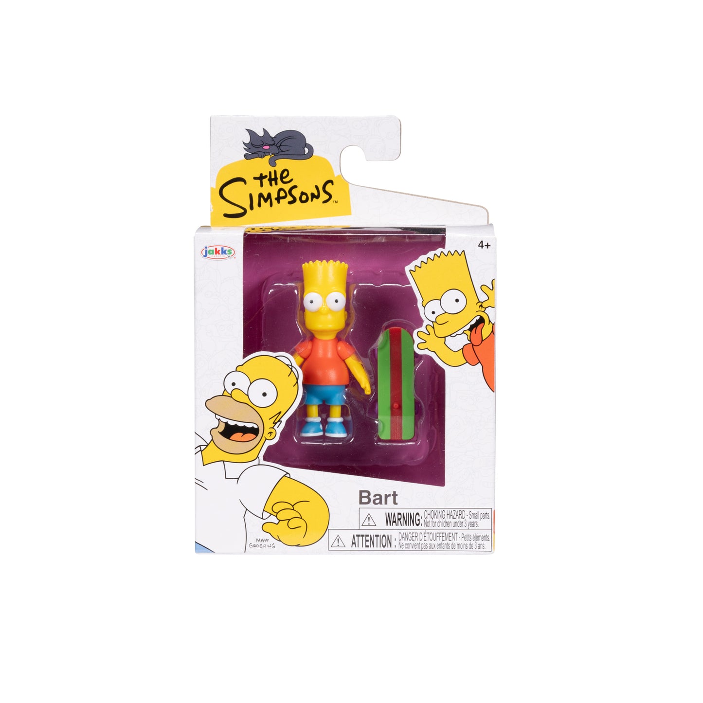 The Simpsons 2.5 inch Articulated BART Character Figure