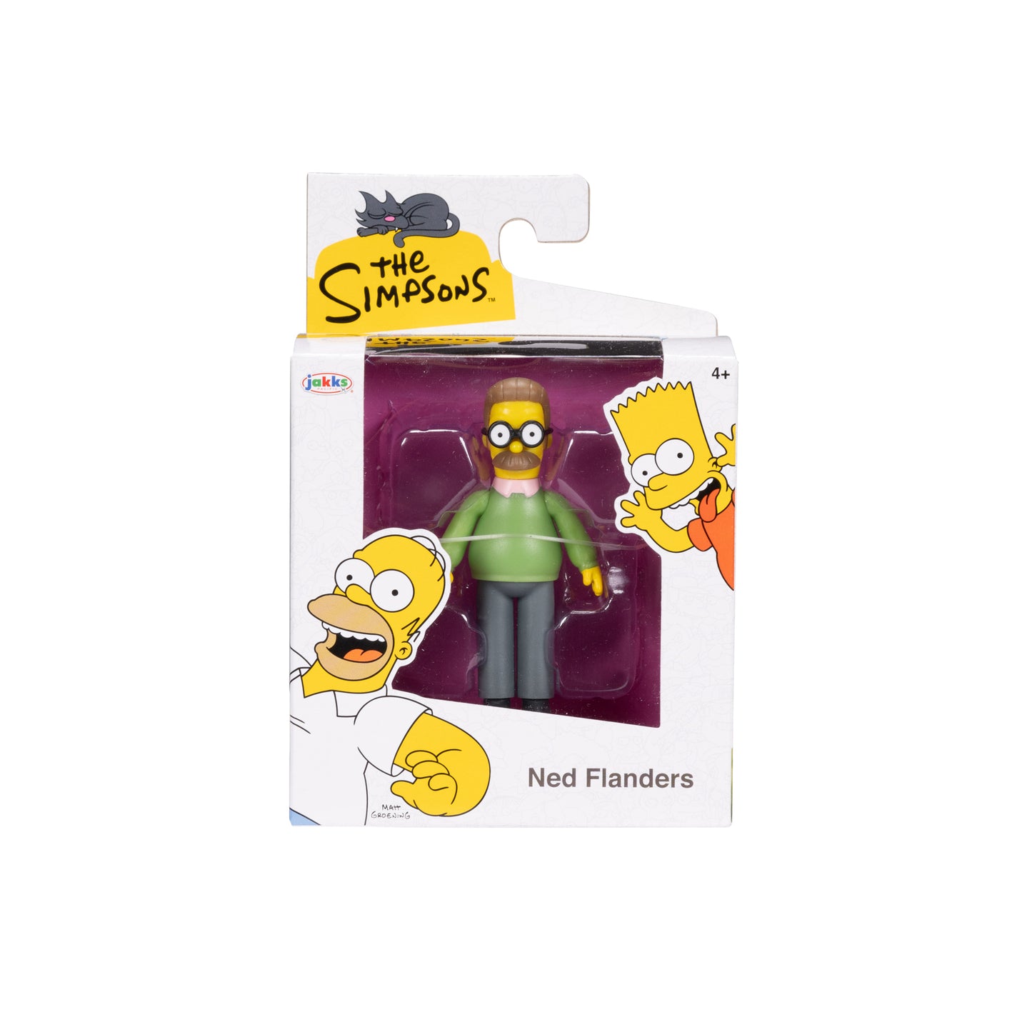 The Simpsons 2.5 inch Articulated Ned Flanders Character Figure