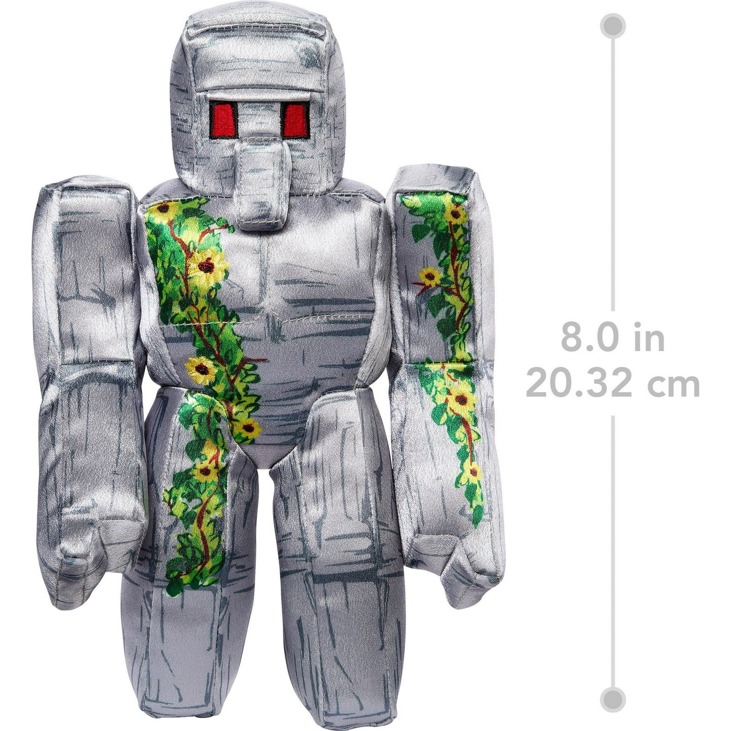 Minecraft Iron Golem 8 Inch Stuffed Plush Toy by A Minecraft Movie