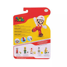 World of Nintendo Wave 32 Fire Mario Action Figure (with Fire Flower)