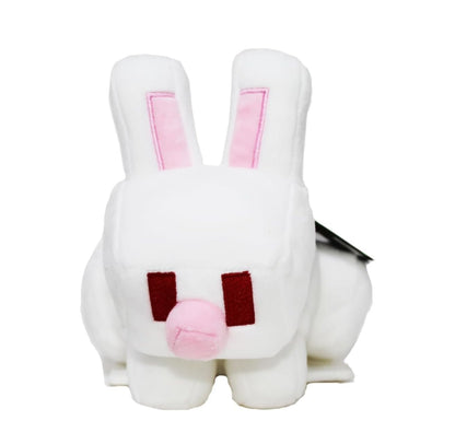 Mattel 8 Inch Minecraft White Rabbit Plush Figure Gift for Fans