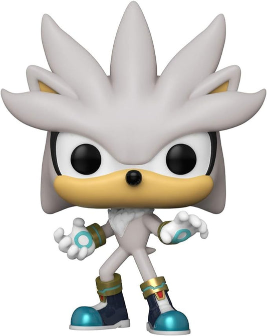 Funko Pop! Games: Sonic 30th Anniversary - Silver The Hedgehog Vinyl Figure, 3.75 inches