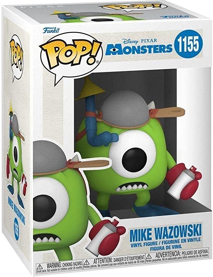 Funko POP Disney: Monsters Inc 20th - Mike with Mitts