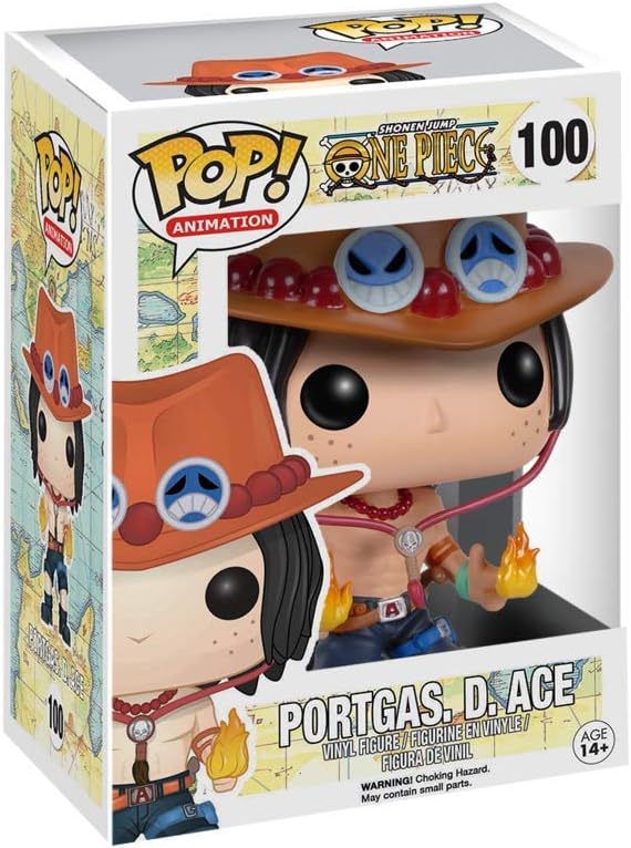 Funko POP Anime: One Piece Portgas D. Ace Action Figure