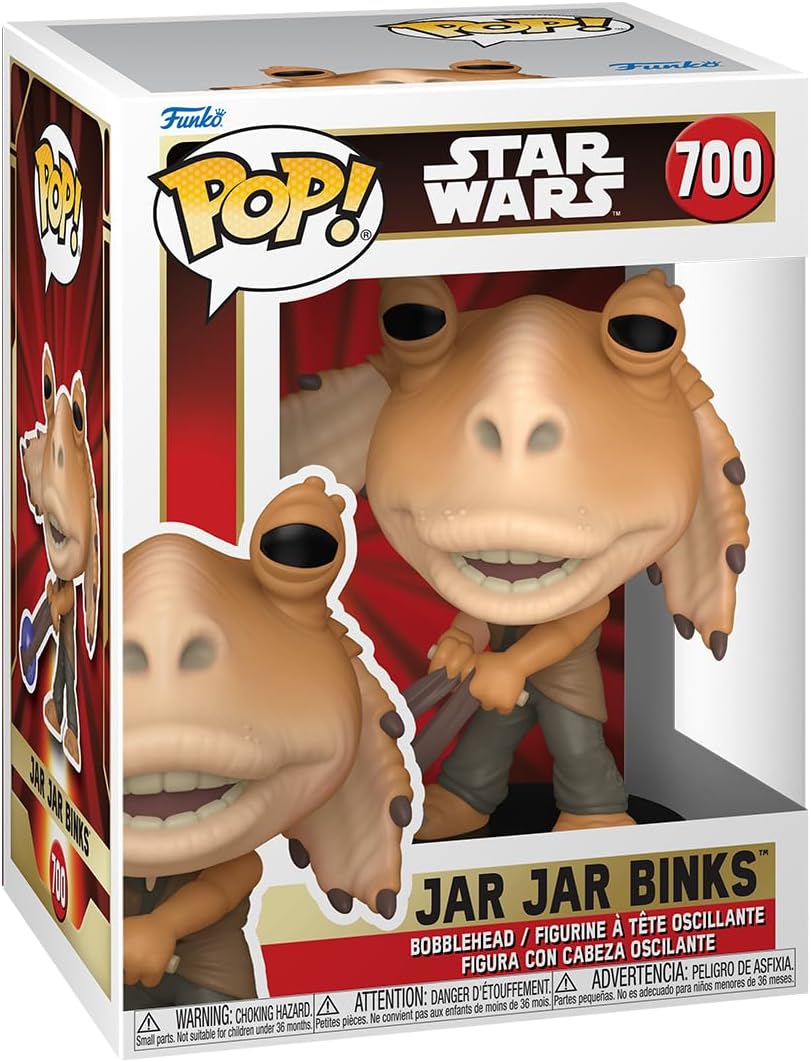 Funko Pop! Star Wars: Episode 1 - The Phantom Menace 25th Anniversary, Jar Jar Binks with Booma Balls