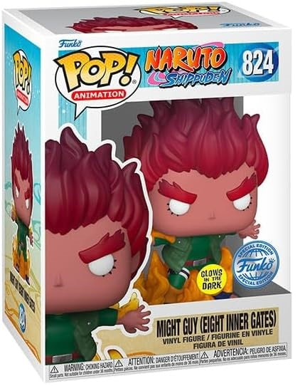 Funko Pop! Naruto: Shippuden - Might Guy (Eight Inner Gates) Glow in The Dark