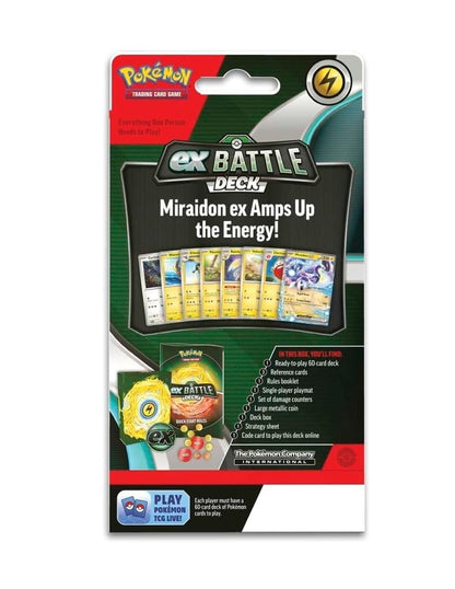 Pokemon TCG: Miraidon EX Battle Deck