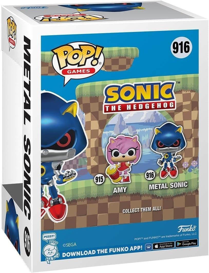 Funko POP! Games: Sonic The Hedgehog - Metal Sonic