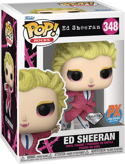 Funko Pop! Rocks: Ed Sheeran – Bad Habits Diamond Glitter PX Figure