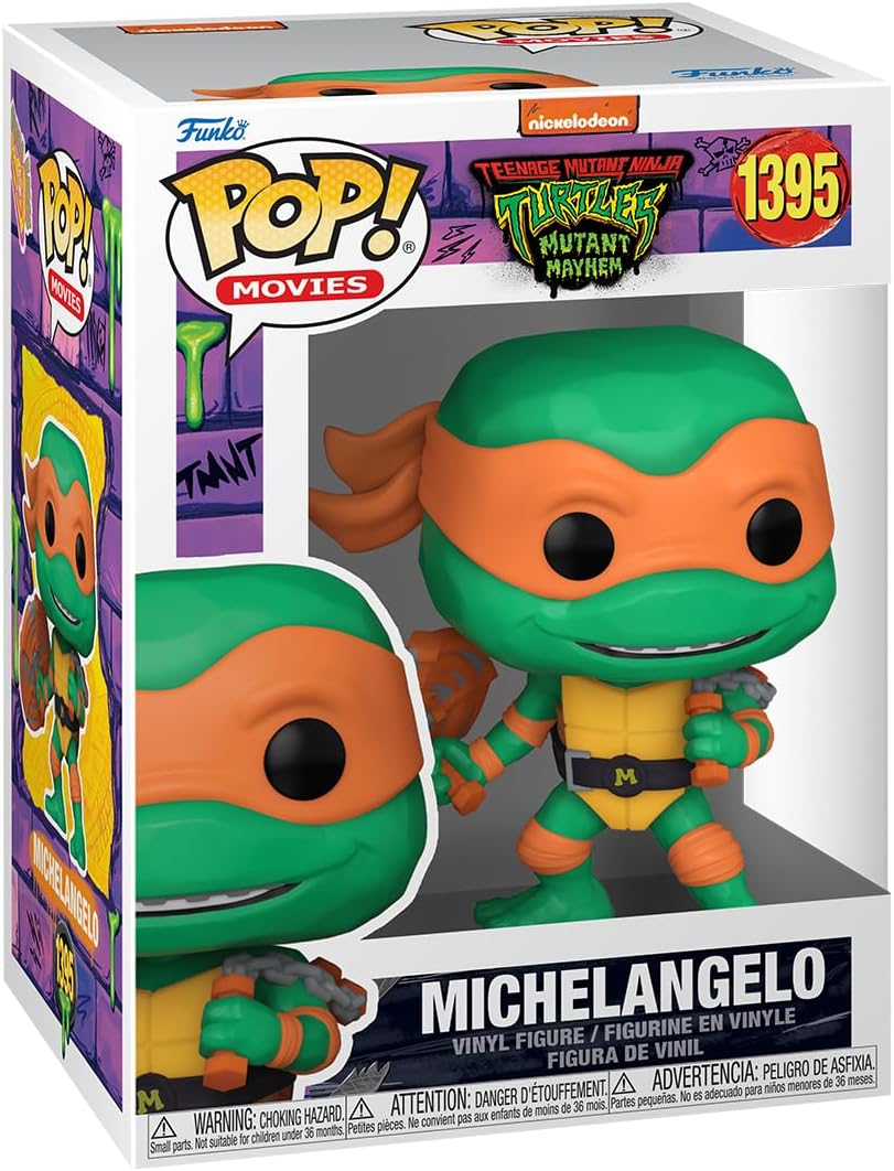 Funko Pop! Movies: Teenage Mutant Ninja Turtles: Mutant Mayhem - Michelangelo