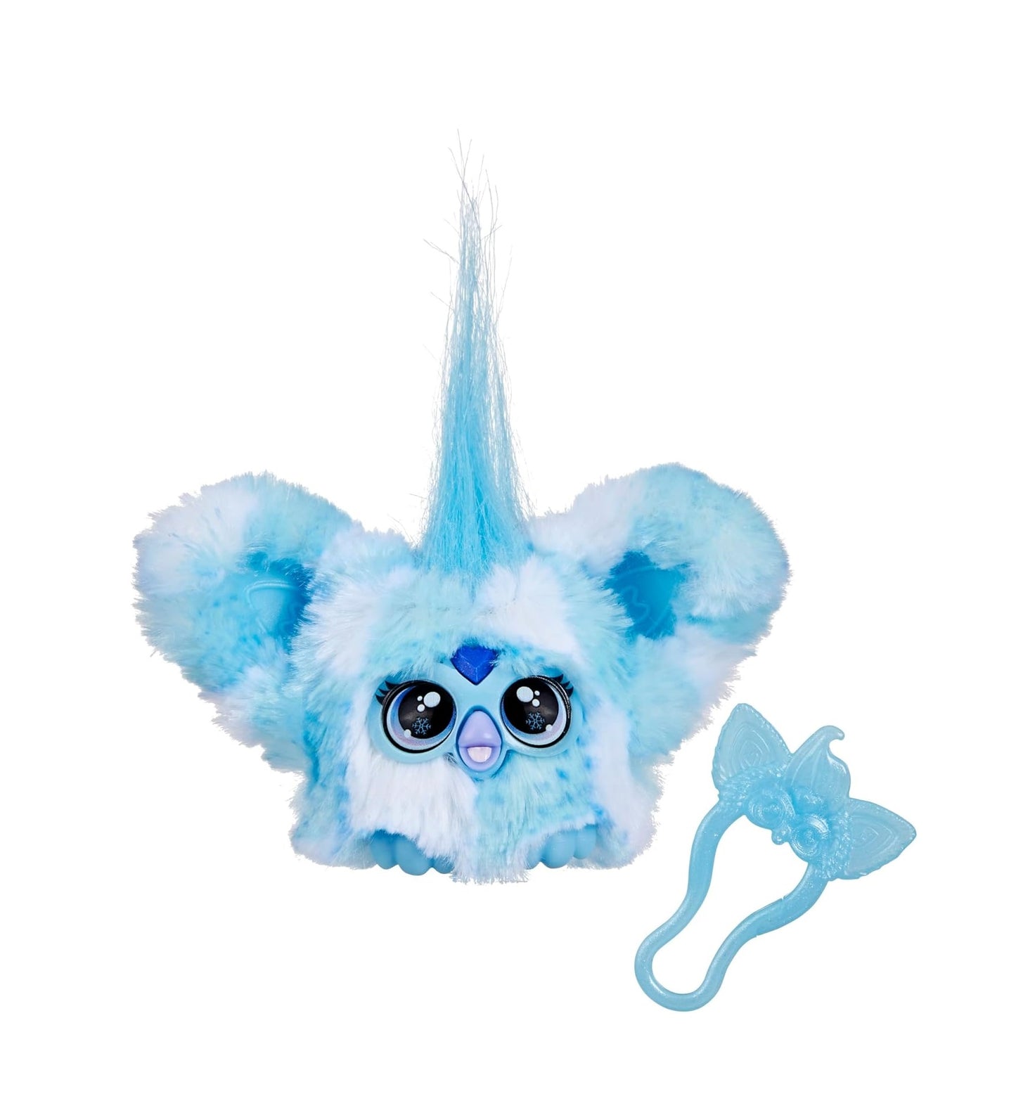 Furby Furblets SNO-Way Holiday Edition Mini Friend, 45+ Sounds, Holiday Music, Speaks Only Furbish