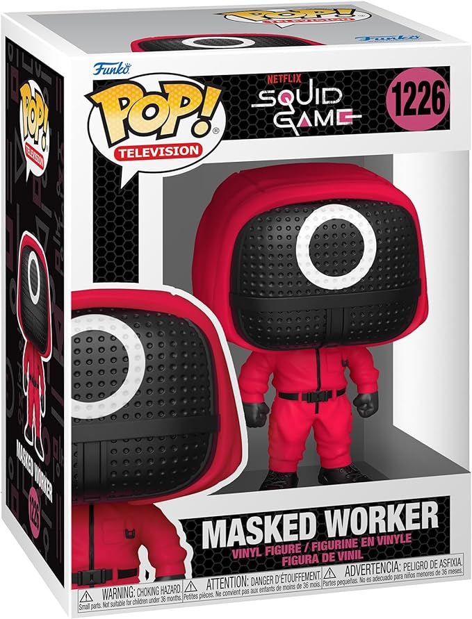 Funko POP TV: Squid Game - Masked Worker, Multicolor