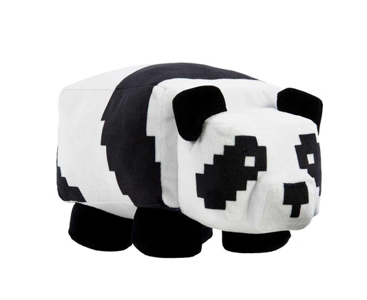 Mattel Minecraft Basic Panda Plush, Video-Game Character Soft Doll, Collectible Toy Gift for Ages 3 Years & Older