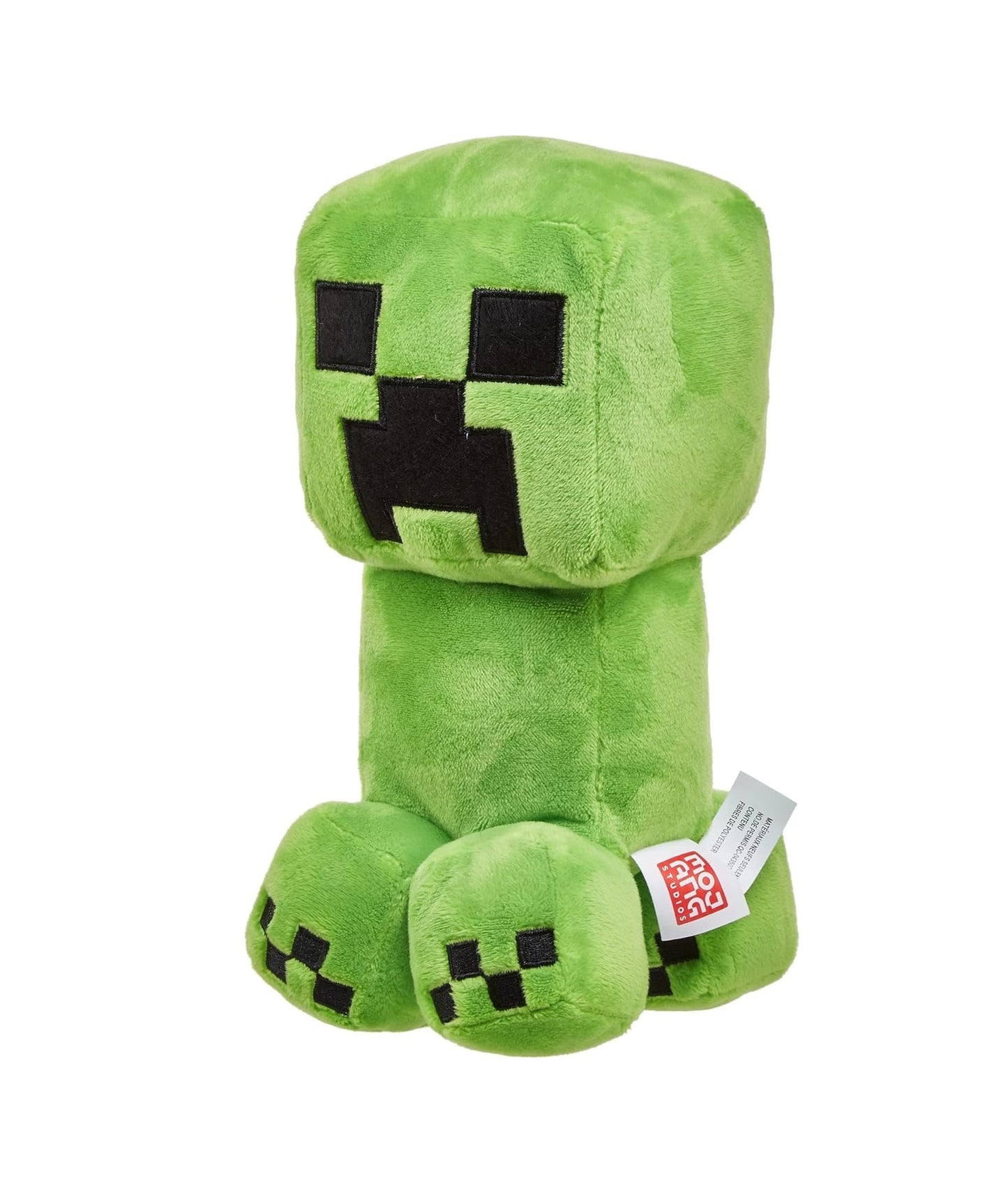 Mattel Minecraft Basic 8-inch Plush Creeper Stuffed Animal Figure, Soft Doll