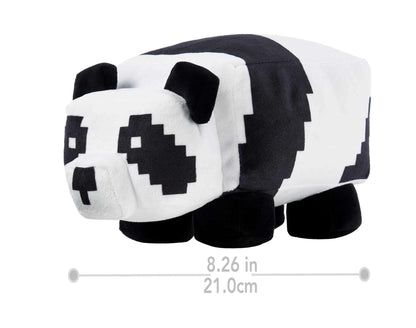 Mattel Minecraft Basic Panda Plush, Video-Game Character Soft Doll, Collectible Toy Gift for Ages 3 Years & Older