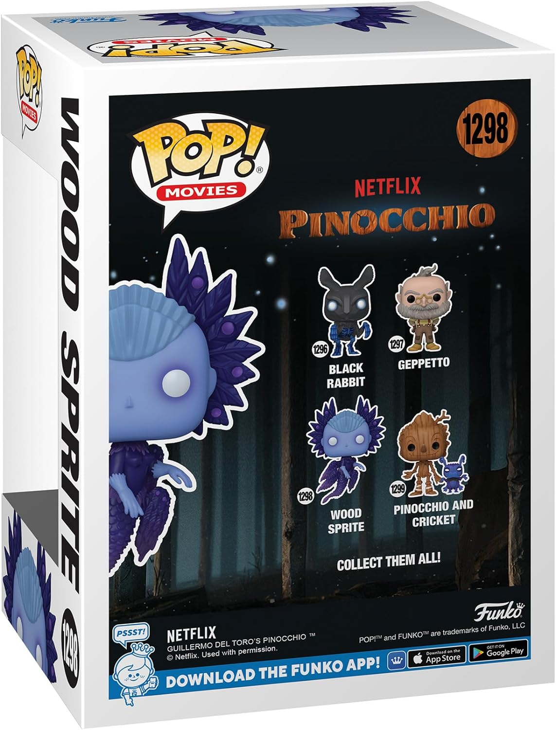 Funko Pop! Movies: Netflix Pinocchio - Wood Sprite