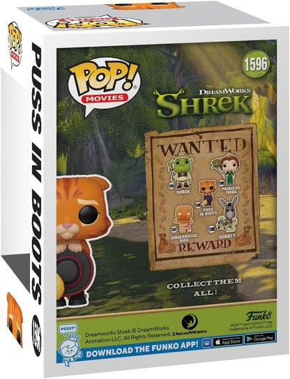 Funko Pop! Movies: DreamWorks 30th Anniversary - Shrek, Puss in Boots