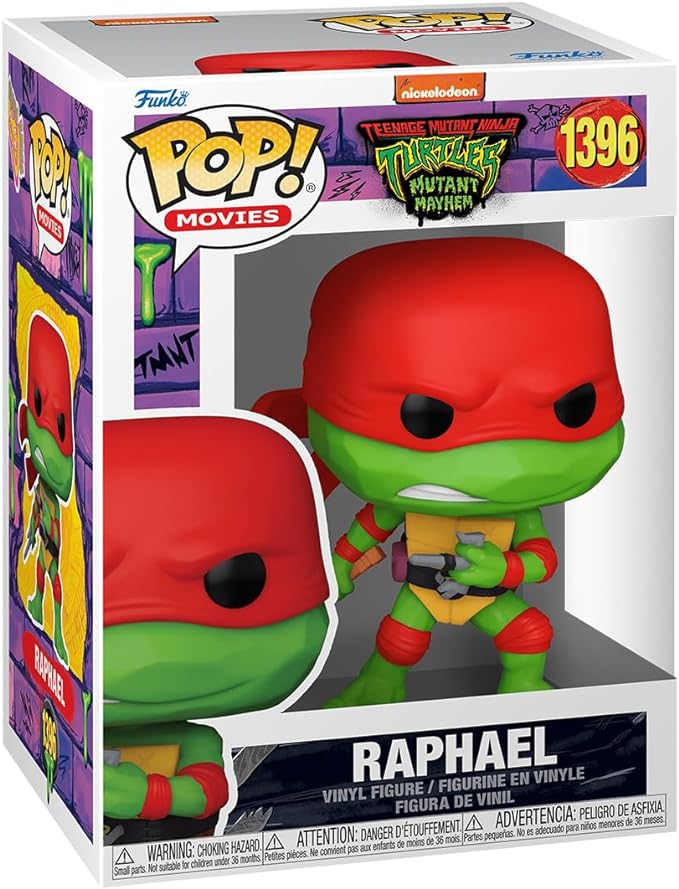 Funko Pop! Movies: Teenage Mutant Ninja Turtles: Mutant Mayhem - Raphael