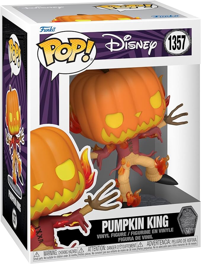 Funko Pop! Disney: The Nightmare Before Christmas 30th Anniversary - Pumpkin King