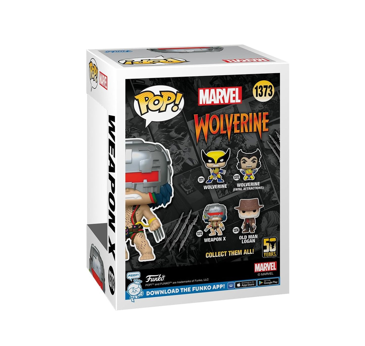 Funko Pop! Marvel: Wolverine 50th Anniversary - Weapon X