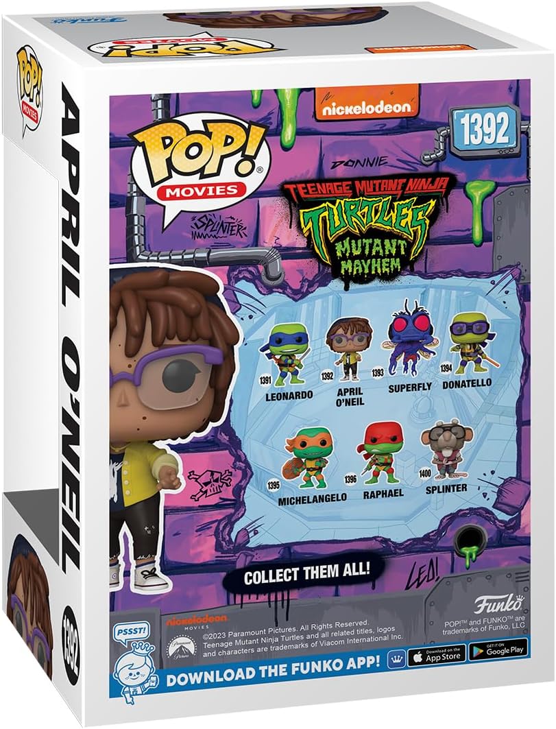 Funko Pop! Movies: Teenage Mutant Ninja Turtles: Mutant Mayhem - April O'Neil