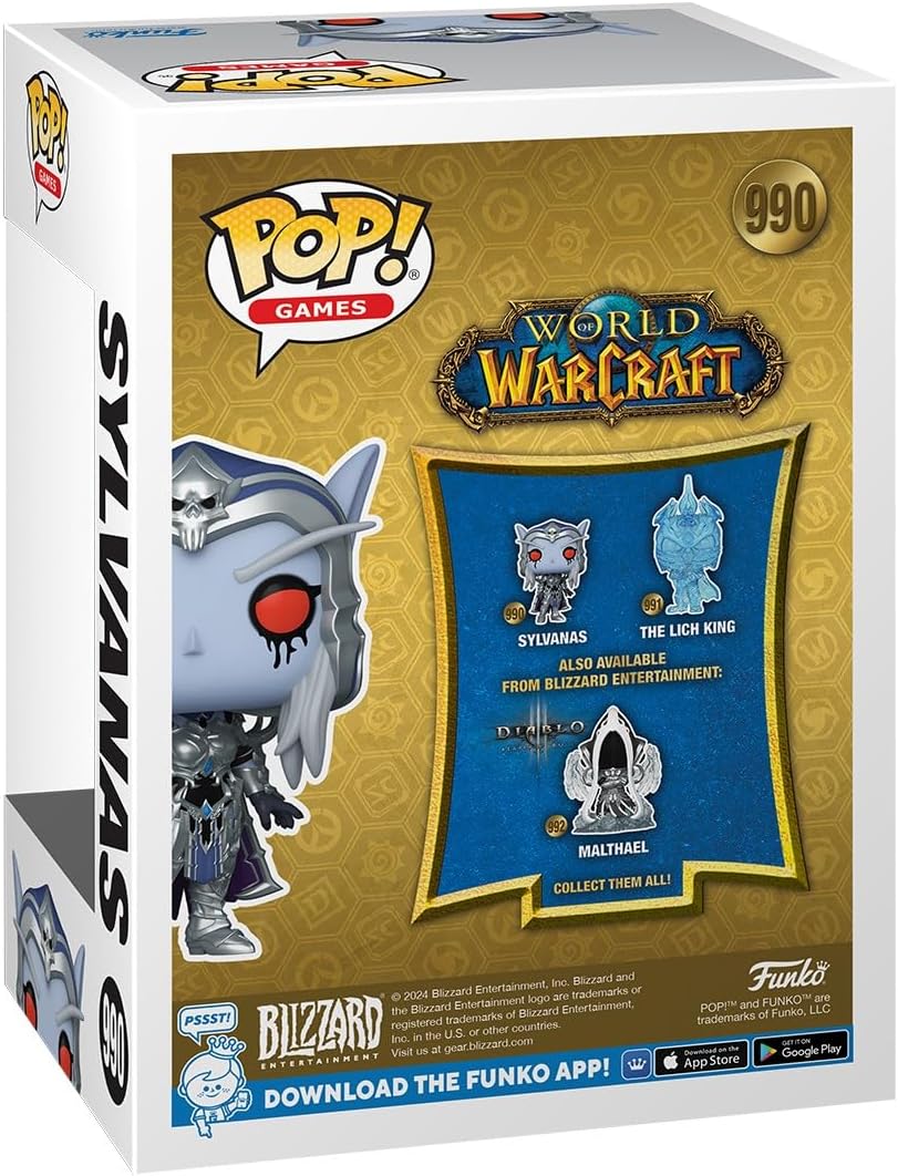 Funko Pop! Games: World of Warcraft- Sylvanas with Chase