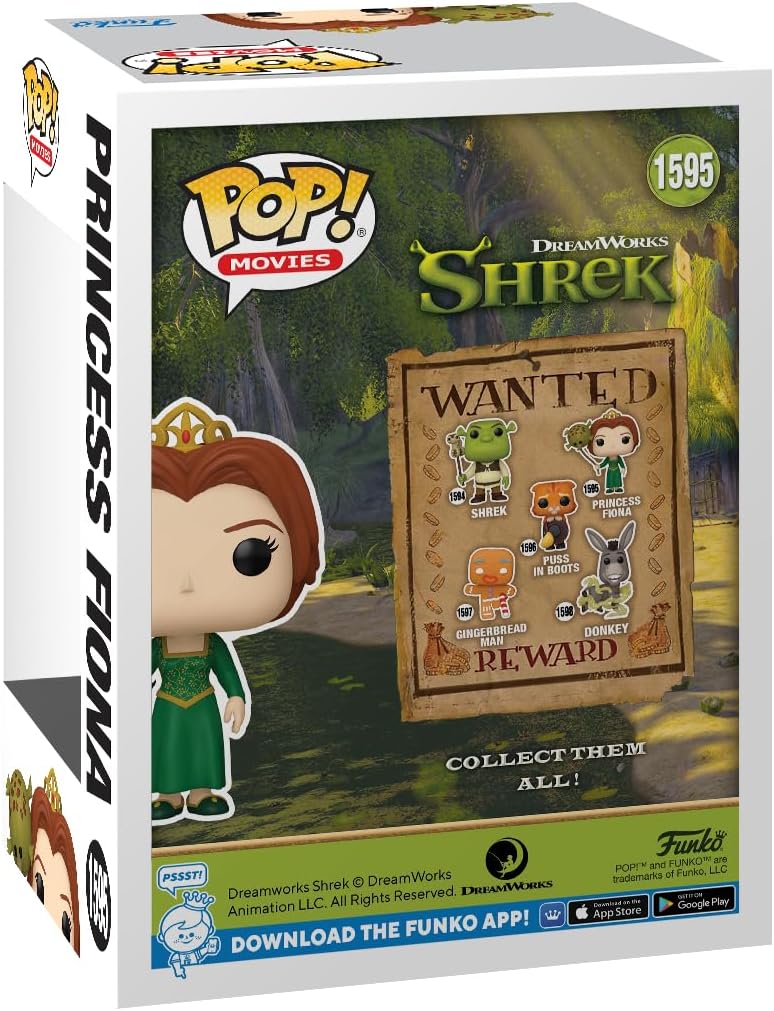 Funko Pop! Movies: DreamWorks 30th Anniversary - Shrek, Princess Fiona