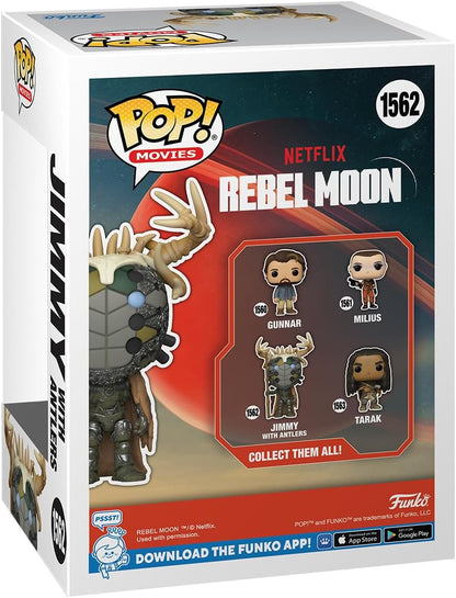 Funko Pop! Movies: Netflix - Rebel Moon, Jimmy with Antlers