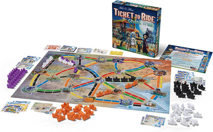 Ticket to Ride Ghost Train Board Game Strategy Game