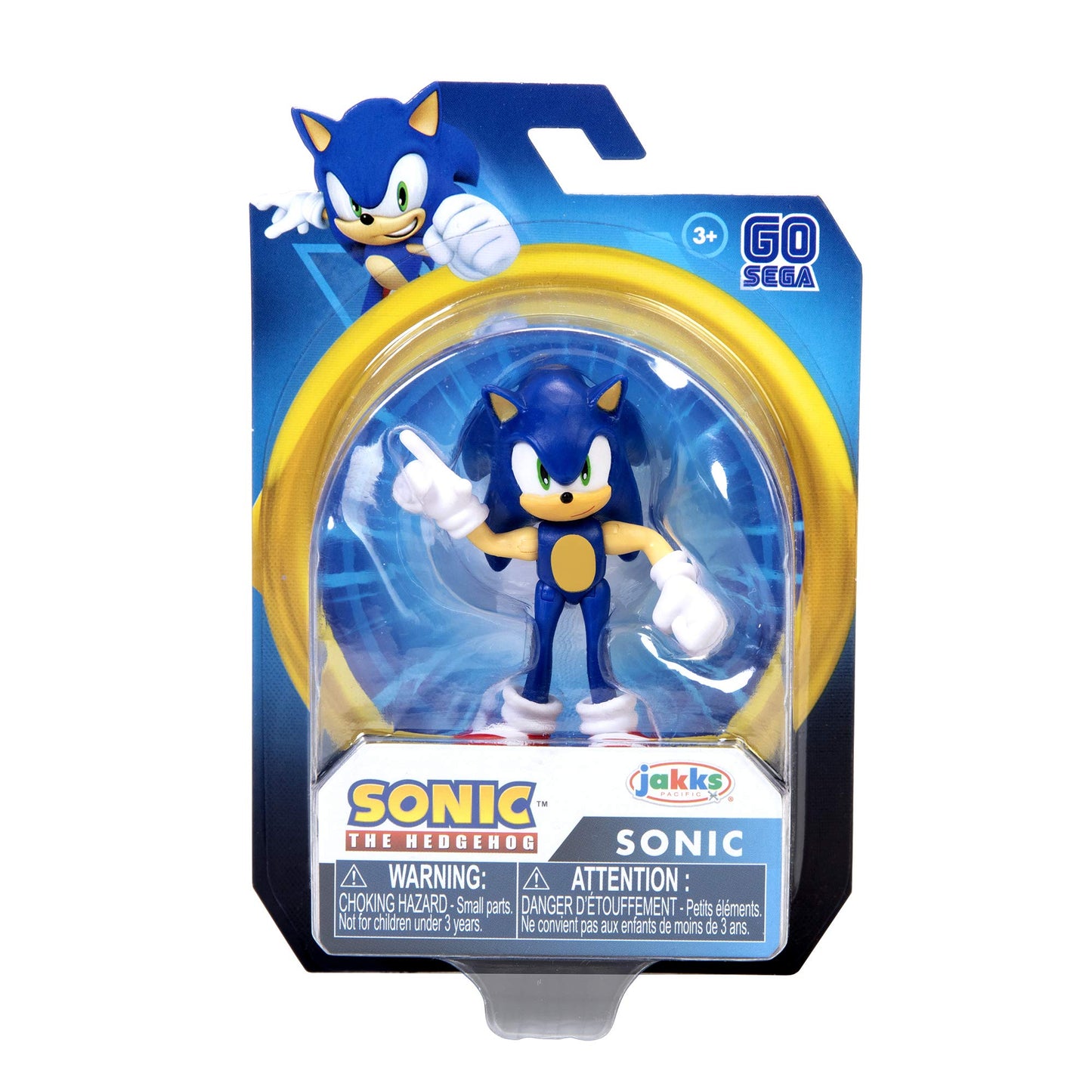 Sonic The Hedgehog Pointing Modern Sonic 2.5-Inch Action Figure