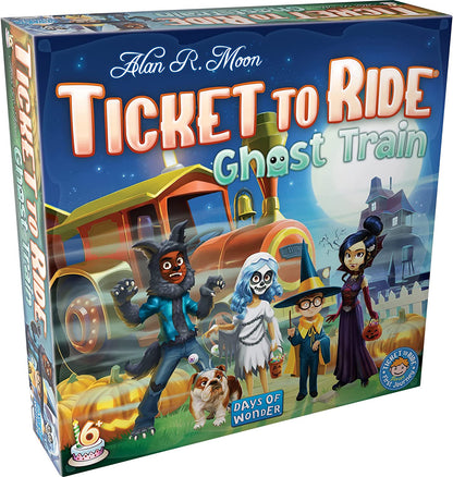 Ticket to Ride Ghost Train Board Game Strategy Game